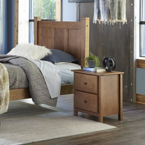 Grain Wood Furniture Shaker Solid Wood Nightstand & Reviews Wayfair